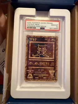 PSA 10 Gem Mint Pokemon Ancient Mew Holo 2000 Movie Promo English - Image 1