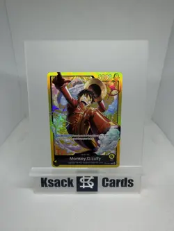 One Piece Monkey.D.Luffy (001) (Parallel) ST29-001 Starter Deck 29: Egghead Foil - Image 1