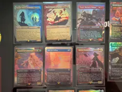 Magic The Gathering 18 Card Lot LotR Lord Of The Rings LoR NM Mythic Foil - Image 2