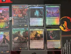 Magic The Gathering 18 Card Lot LotR Lord Of The Rings LoR NM Mythic Foil - Image 3