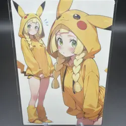 Lillie Anime Waifu Card Doujin ACG Goddess Holo - Image 2