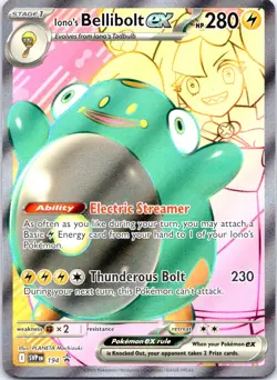 Iono's Bellibolt ex - Promo SV: Scarlet & Violet Promo Cards 194 NM - Image 1