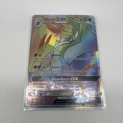 Pokemon TCG Noivern GX Holo Secret Rare Card Burning Shadows 160/147 - Image 2