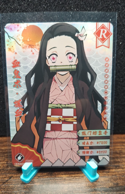 Nezuko Kamado GM04026 R Foil Demon Slayer Card - Image 1