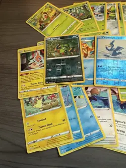 55 Pokemon TCG Card Lot Shining Fates Reverse Holo, Uncommon, Common - Image 2