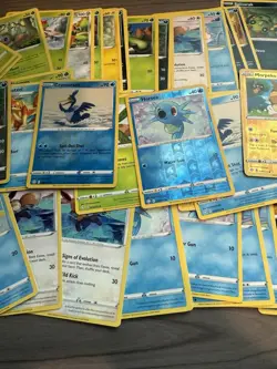 55 Pokemon TCG Card Lot Shining Fates Reverse Holo, Uncommon, Common - Image 3