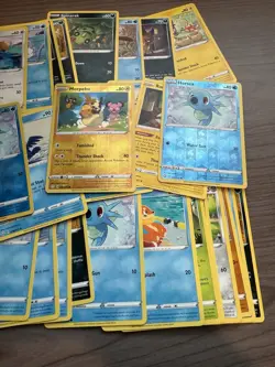 55 Pokemon TCG Card Lot Shining Fates Reverse Holo, Uncommon, Common - Image 4
