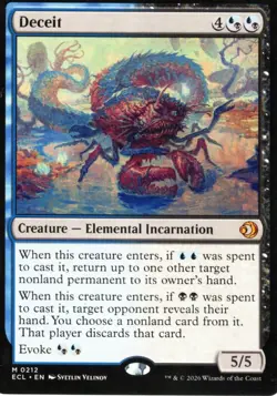 MTG Deceit Lorwyn Eclipsed Regular - Image 1