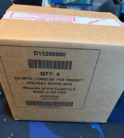 Mtg Lord Of The Rings Holiday Release Scene Box ~ Set of 4 Holiday Scene Boxes - Image 1