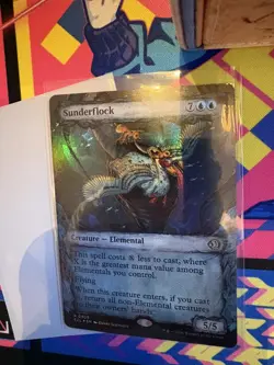 Sunderflock (Showcase foil) Lorwyn Eclipsed - Near Mint - Image 1