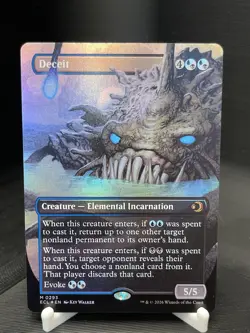 Deceit (Borderless) Lorwyn Eclipsed Foil - Image 1