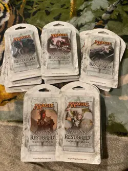 Magic The Gathering AVACYN RESTORED 15BOOSTER PACK x3 Brand new factory sealed - Image 1