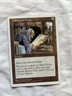 MTG Library of Leng - 5th Edition/ Lp - Image 1