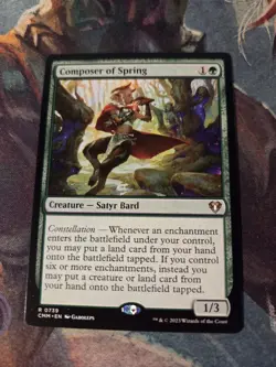 Composer of Spring Commander Masters Regular MTG - Image 2