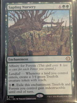 x1 Sapling Nursery ECL Lorwyn Eclipsed MTG 192 M/NM 1x free shipping - Image 1