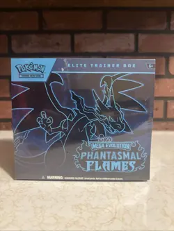 Pokemon TCG: Mega Evolution Phantasmal Flames - Elite Trainer Box ETB - SEALED - Image 1