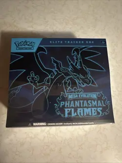 Pokemon TCG: Mega Evolution Phantasmal Flames - Elite Trainer Box ETB - SEALED - Image 2