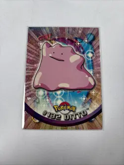 2000 Topps Pokemon TV Series Blue Logo Ditto #132 Non Holo - Image 1