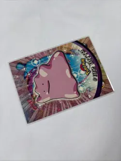 2000 Topps Pokemon TV Series Blue Logo Ditto #132 Non Holo - Image 3
