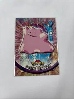 2000 Topps Pokemon TV Series Blue Logo Ditto #132 Non Holo - Image 1