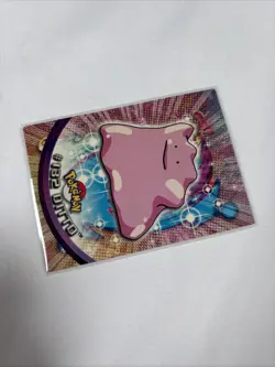 2000 Topps Pokemon TV Series Blue Logo Ditto #132 Non Holo - Image 2