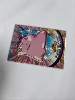2000 Topps Pokemon TV Series Blue Logo Ditto #132 Non Holo - Image 4