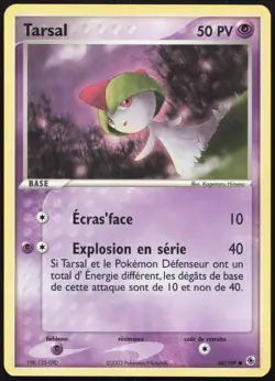 Carte Pokemon Tarsal 68/109 Rubis & Saphir Francais - Image 1