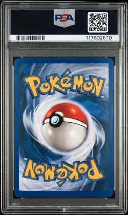 2002 POKEMON LEGENDARY COLLECTION #10 FLAREON-REVERSE FOIL PSA 8 - Image 2