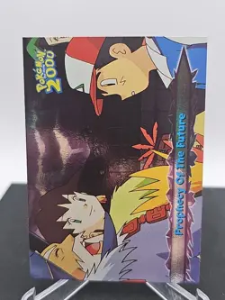 2000 TOPPS POKEMON MOVIE Prophecy Of The Future FOIL RARE VINTAGE #23 - Image 2