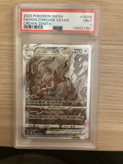 HISUIAN ZOROARK VSTAR Crown Zenith Holo Trainer Gallery #GG56 PSA 9 Pokemon - Image 1