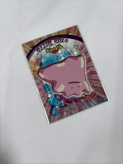 2000 Topps Pokemon TV Series Blue Logo Ditto #132 Non Holo - Image 3