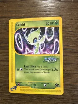 Celebi #50 Black Star Promo (Pokemon 4Ever) (LP/NM) Pokemon TCG - Image 1