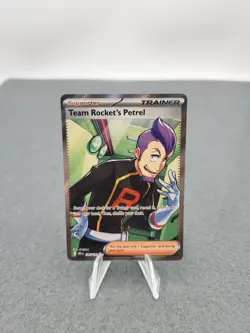 Team Rocket’s Petrel 226/182 Full Art Holo - Destined Rivals Pokemon TCG NM - Image 1