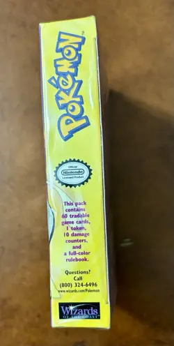 Pokemon Zap! Theme Deck- SEALED- 1999 WotC Base Set- ShadowlessUUU - Image 4