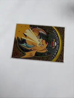 2000 Topps Pokemon TV Series Blue Logo Dragonite #149 Holo - Image 5