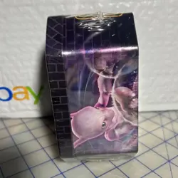Pokemon 2019 Detective Pikachu Movie Charizard & Mewtwo GX Tin New Sealed Lot - Image 3