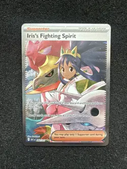 Pokemon TCG: Iris's Fighting Spirit SIR 292/217 - Ascended Heroes - NEAR MINT - Image 1