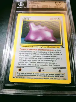 Pokemon Ditto Fossil BGS 8.5 Ita No Shining Goldstar - Image 2