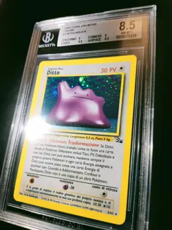 Pokemon Ditto Fossil BGS 8.5 Ita No Shining Goldstar - Image 3