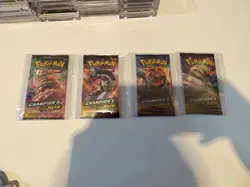 Pokemon TCG Champions Path Booster Pack X4 Factory Sealed - Image 1