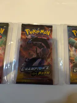 Pokemon TCG Champions Path Booster Pack X4 Factory Sealed - Image 3