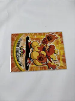 2000 Topps Pokemon TV Series Blue Logo Magmar #126 - Image 2