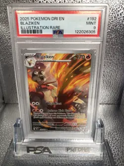 Pokemon Blaziken 192/182 IR - Destined Rivals - Scarlet & Violet - PSA 9 Mint - Image 2