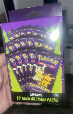 💥Pokemon Trick or Trade Box With 15 Booster Packs 2025 Sealed/Unopened - Image 1