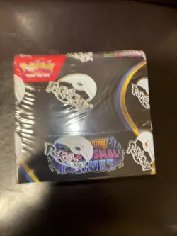 Pokemon TCG Mega Evolution Phantasmal Flames Booster Box 36 Packs - Image 1