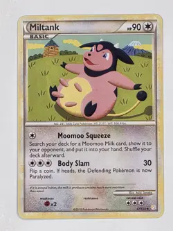 Miltank 47/123 HeartGold SoulSilver uncommon Pokemon TCG NM+ - Image 1