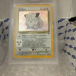 Pokemon 2000 Base Set 2 Clefairy Holo - Image 3