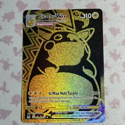 Pikachu VMAX Gold TG29/TG30 Pokemon TCG Swsh11: Lost Origin Trainer Gallery Holo - Image 1