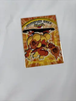 2000 Topps Pokemon TV Series Blue Logo Magmar #126 Non Holo - Image 3