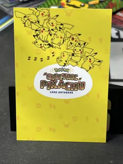 Pokemon Van Gogh Style Pikachu Felt Hat GOLD HIT Electric Pikachu Peru Exclusive - Image 3
